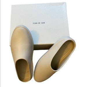 Fear of God California slide slip on shoe concrete 39